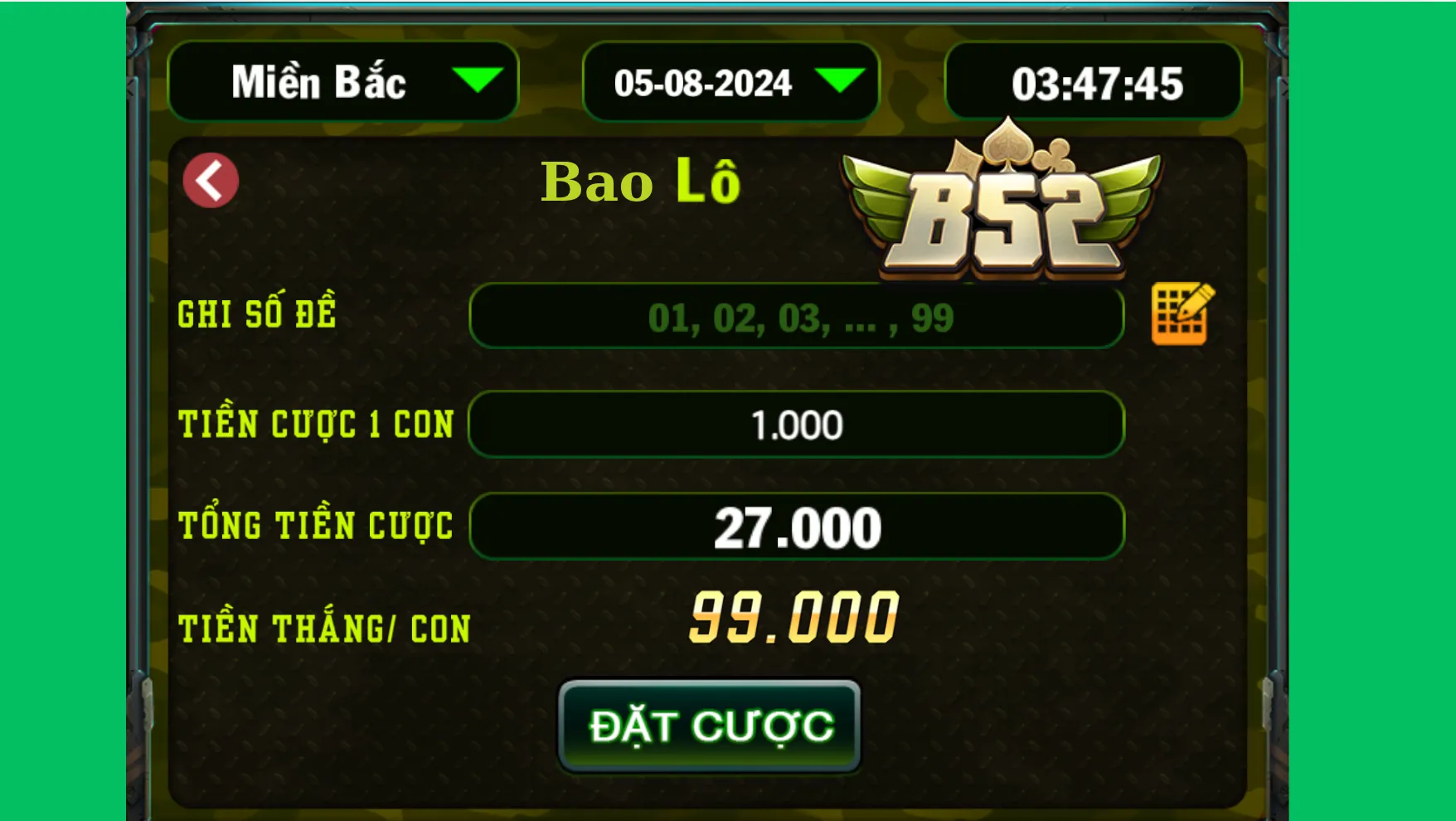 Các cách chơi lô đề phổ biến tại cổng game B52 Club Các cách chơi lô đề phổ biến tại cổng game B52 Club