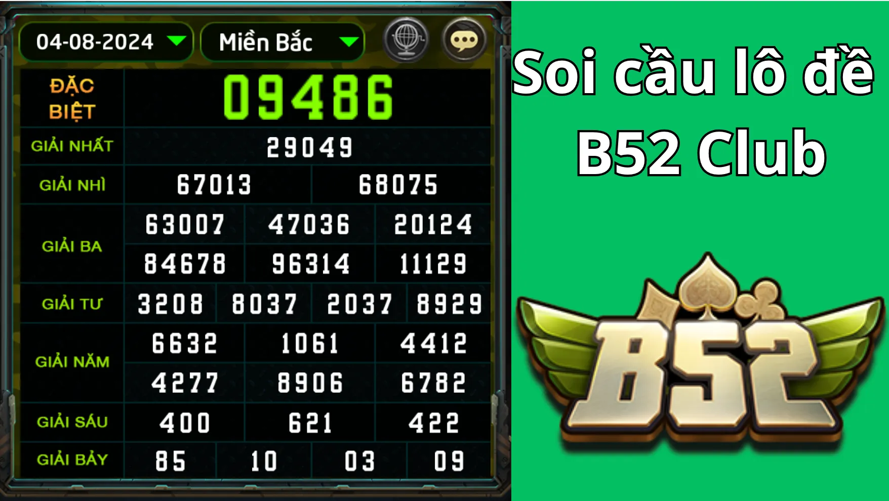 Cách bắt song thủ lô giải 7 khi chơi lô đề B52 Club Cách bắt song thủ lô giải 7 khi chơi lô đề B52 Club